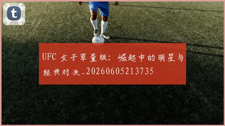 UFC 女子草量级：崛起中的明星与经典对决_20260605213735